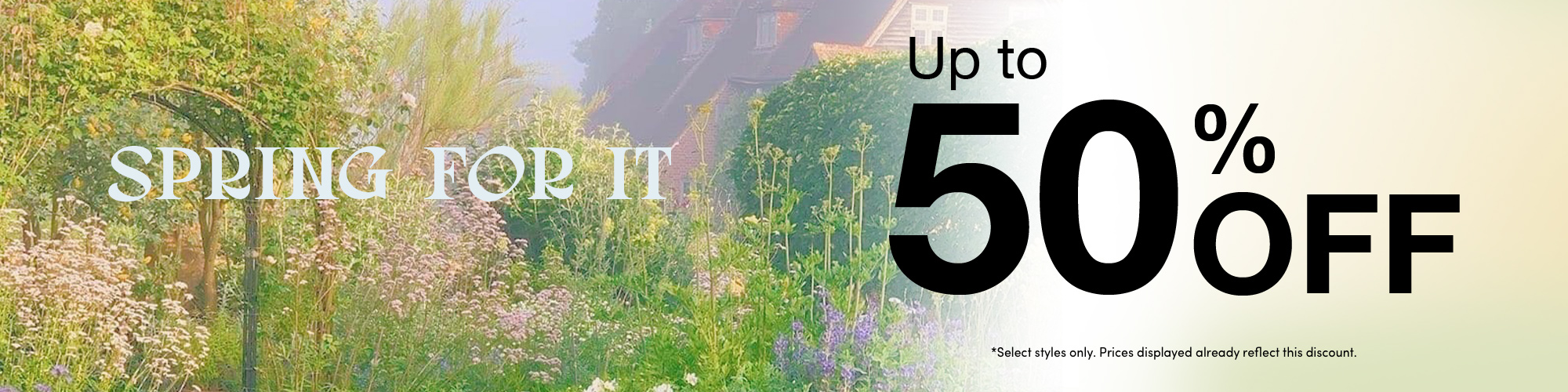 UP TO 50% OFF