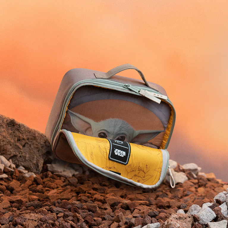 Herschel Supply X Star Wars Mandalorian Pop Quiz Lunch Box