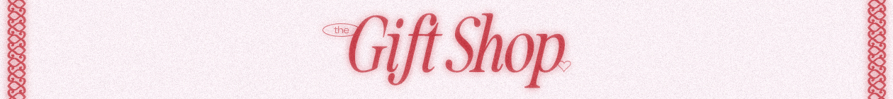 The gift shop banner