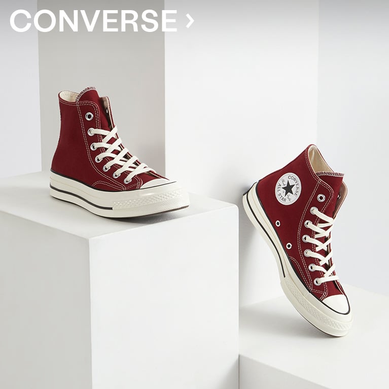 Little Burgundy Shoes Converse