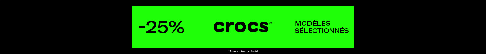 Crocs Category Slider Banner