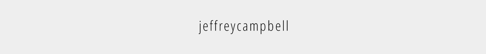 Jeffrey Campbell header image