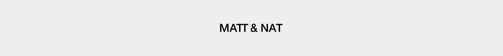 Matt & Nat header image