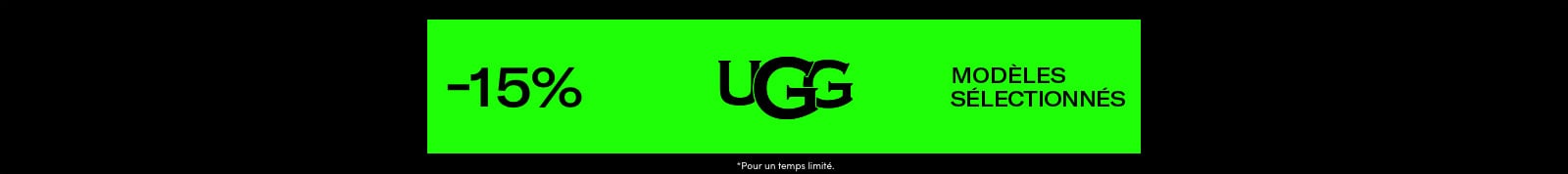 UGG - 15% de rabais header image