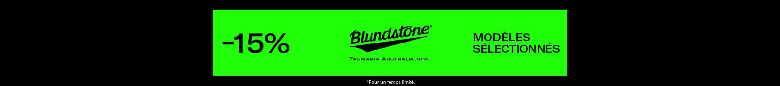 Blundstone - 15% de rabais header image