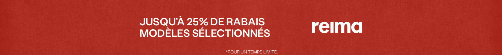 Reima - Jusqu'à 25% de rabais header image