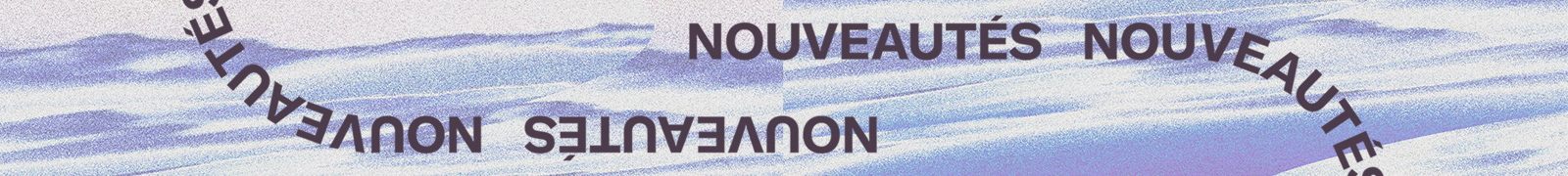 Nouveautés header image