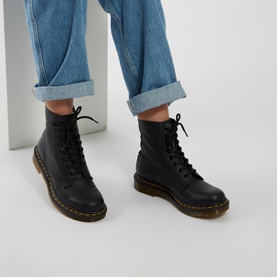 Women's 1460 Core Pascal Boots in Black Alternate View
