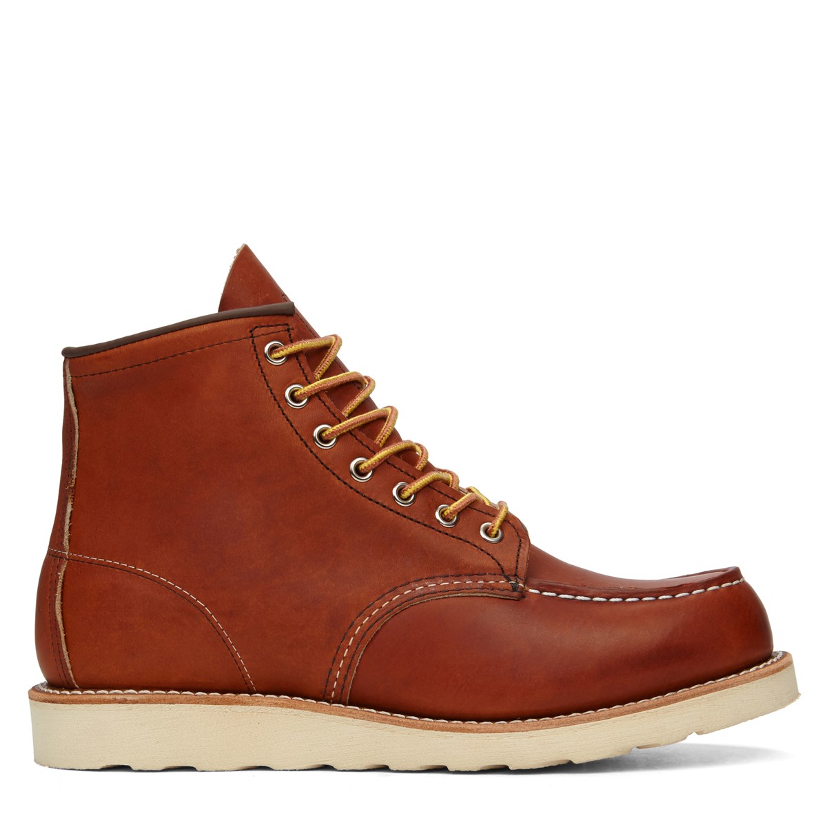 Men's 6 Moc Classic Leather Boots | Little Burgundy