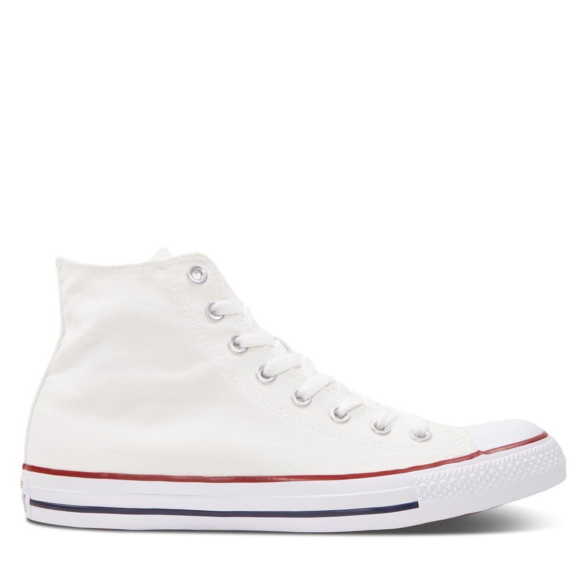 Men's Chuck Taylor All Star Classic Hi Top Sneakers in White