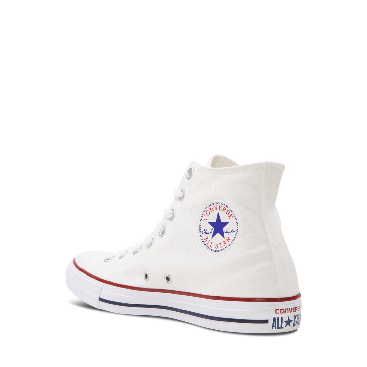 Men's Chuck Taylor All Star Classic Hi Top Sneakers in White | Little ...