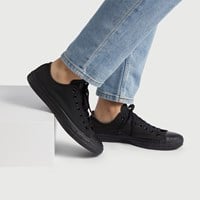 Men's Chuck Taylor Classic Low Sneakers in Black Alternate View