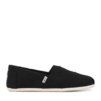 Men's Alpargata Slip-On Shoes in Black/White