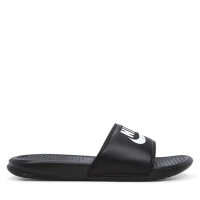 nike benassi slides burgundy