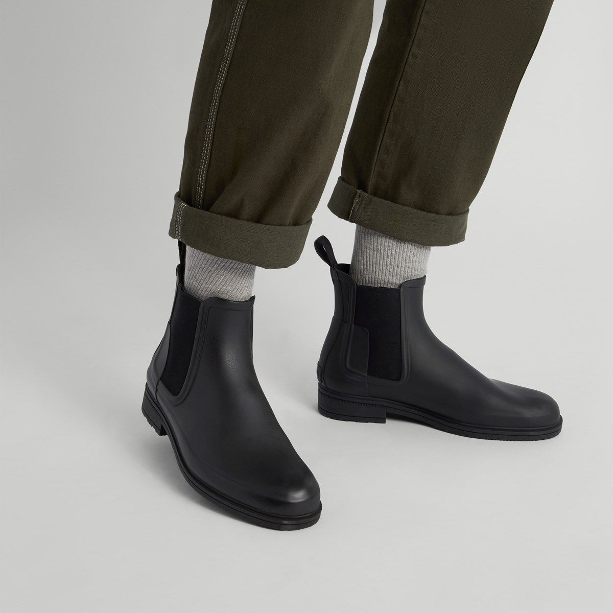 hunter chelsea refined boots