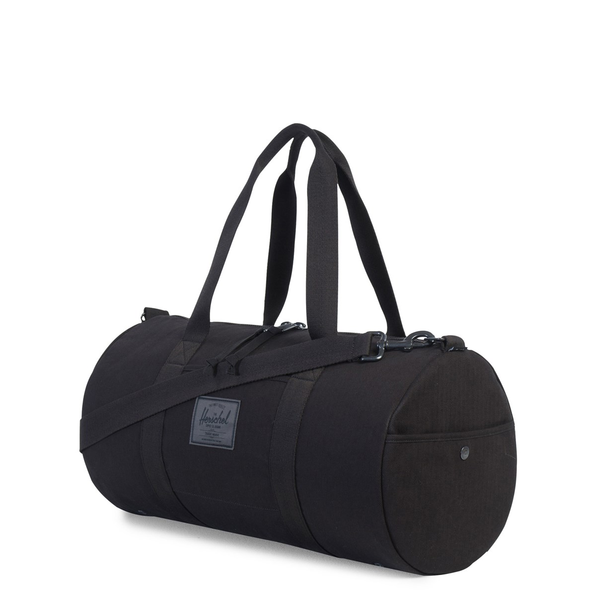 Sutton Mid-Volume Surplus Black Duffel Bag | Little Burgundy