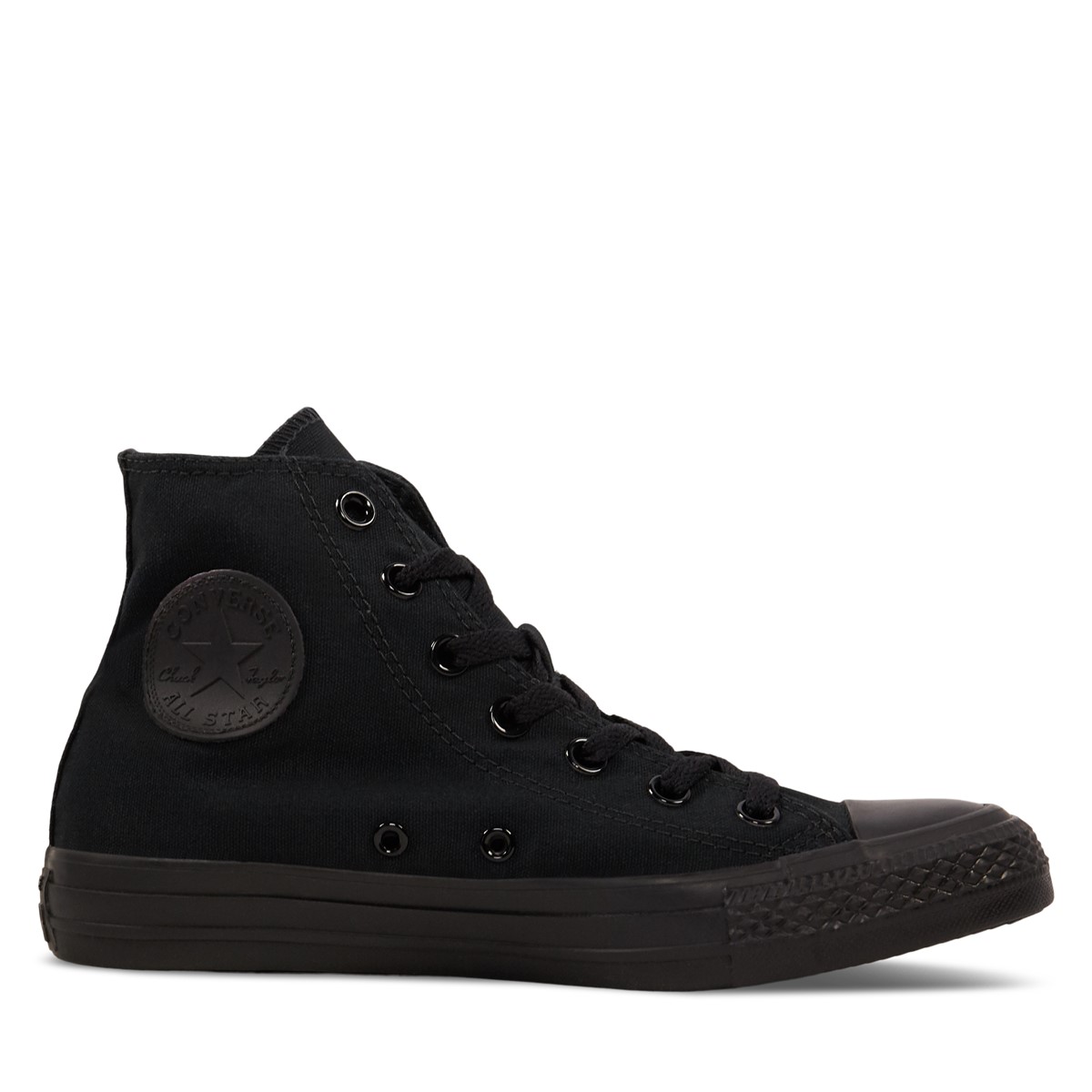 Women's Chuck Taylor All Star Mono High Top Sneakers in Black | Little  Burgundy