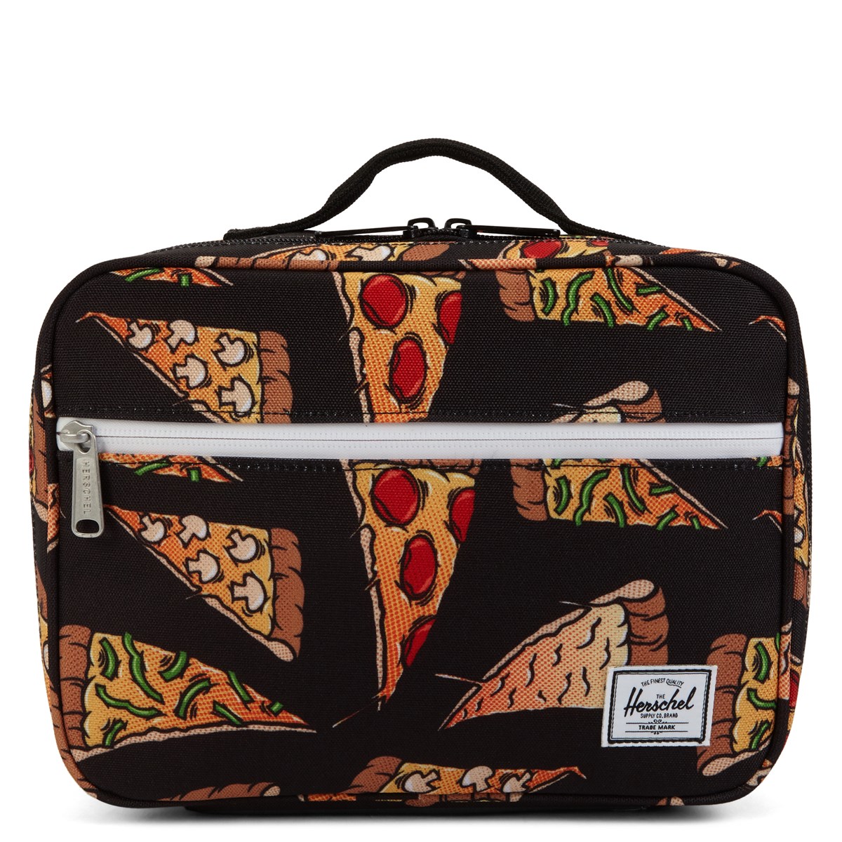 Pop Quiz Black Pizza Lunch Box Little Burgundy Pop Quiz Black Pizza Lunch Box