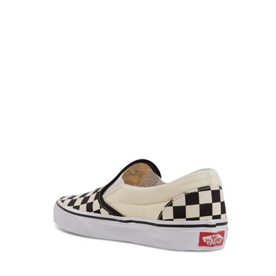 Vans burgundy checkerboard slip hot sale ons