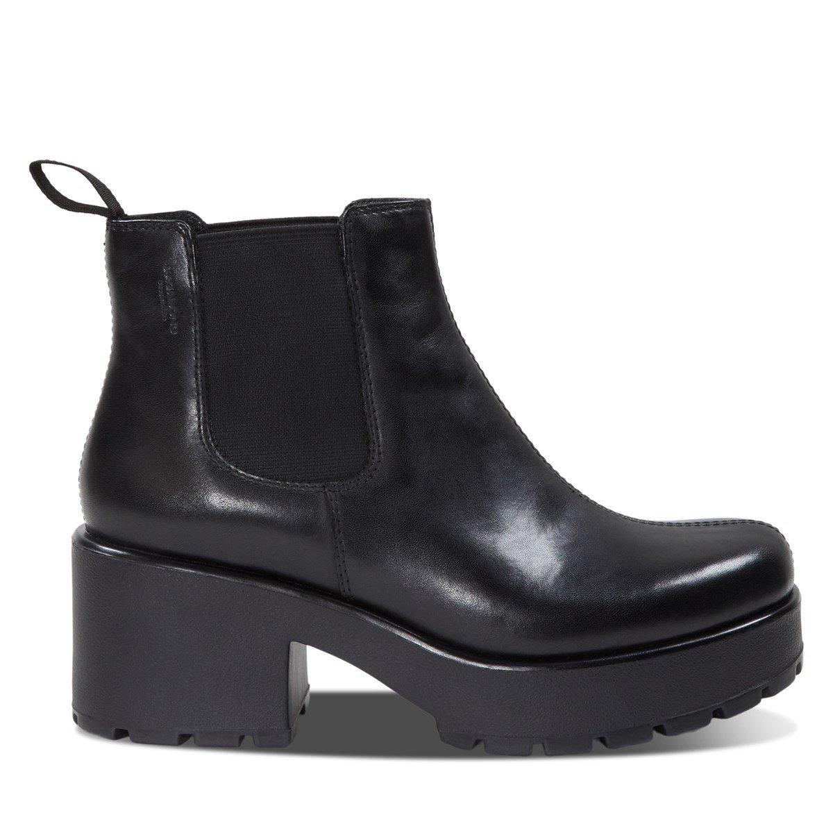 Women's Dioon Chelsea Heeled Boots in Black