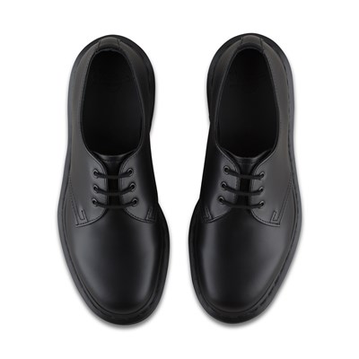 Men's 1461 Mono Shoes in Black | Little Burgundy