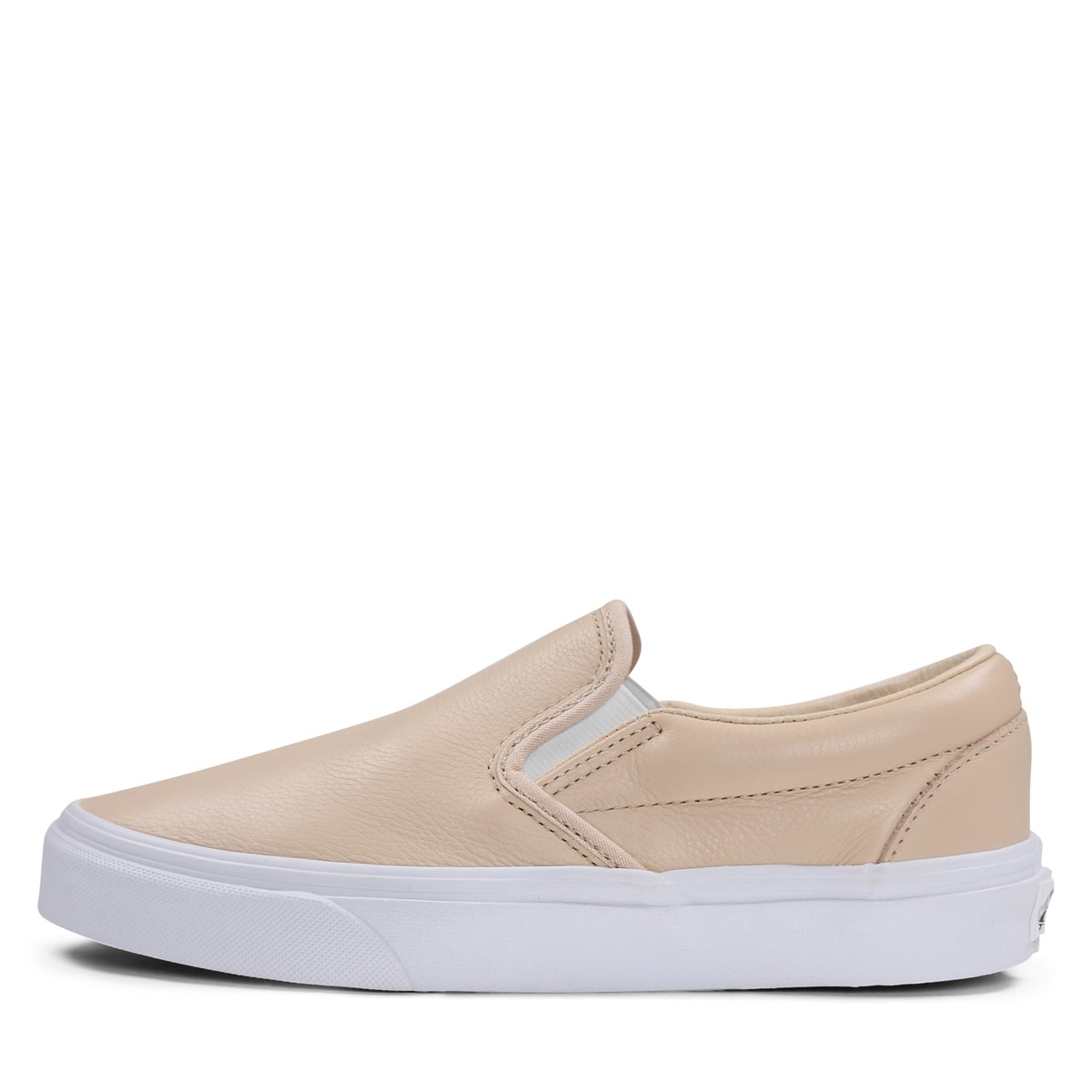 vans frappe leather slip on