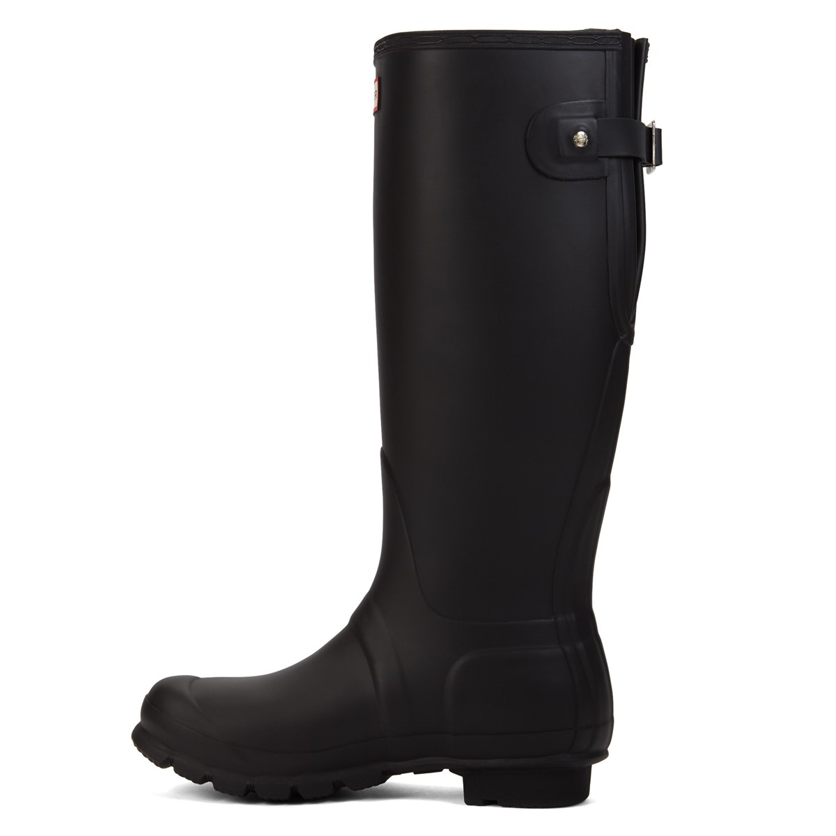 Women's Original Tall Adjustable Rain Boots in Black | Little Burgundy