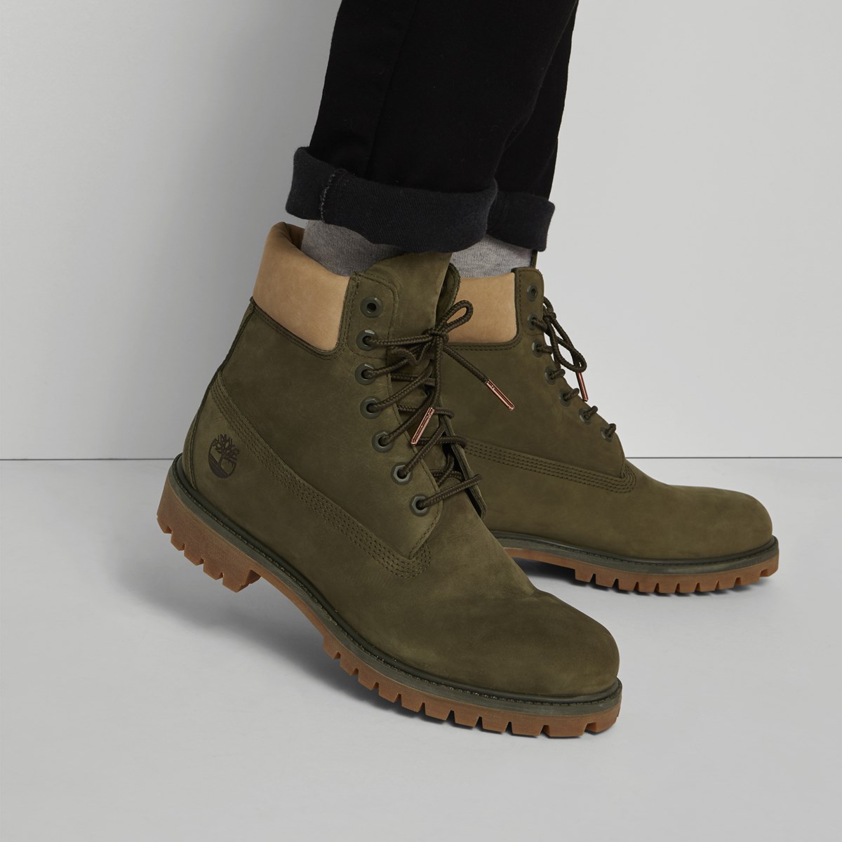 forest green timbs