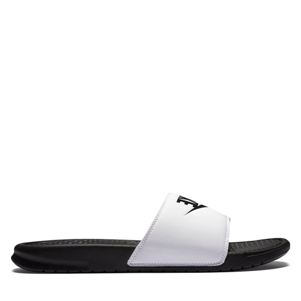 nike benassi burgundy