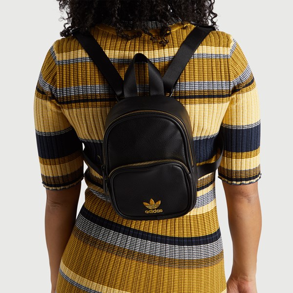 adidas faux leather mini backpack