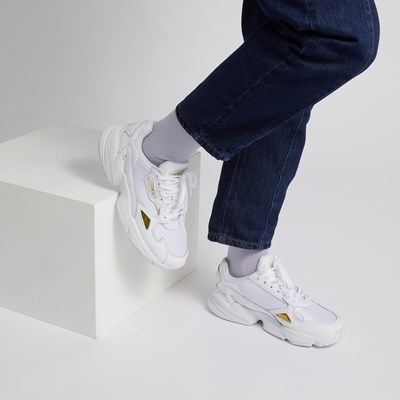falcon sneakers white