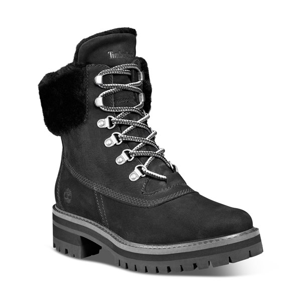 Women's Courmayeur Valley Waterproof Boots in Black | Little Burgundy