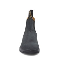 587 Classic Chelsea Boots in Rustic Black | Little Burgundy