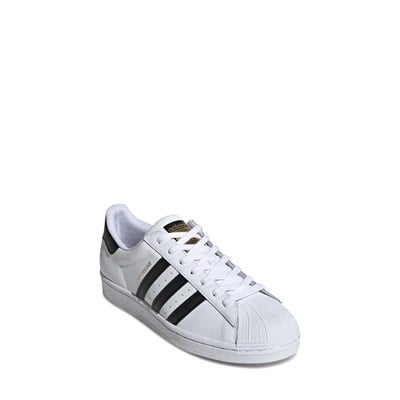 Men's Classic Superstar Sneakers in White/Black Alternate View