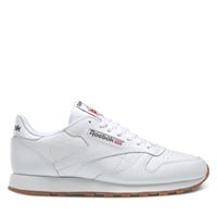 Baskets Classic Leather blanches pour hommes