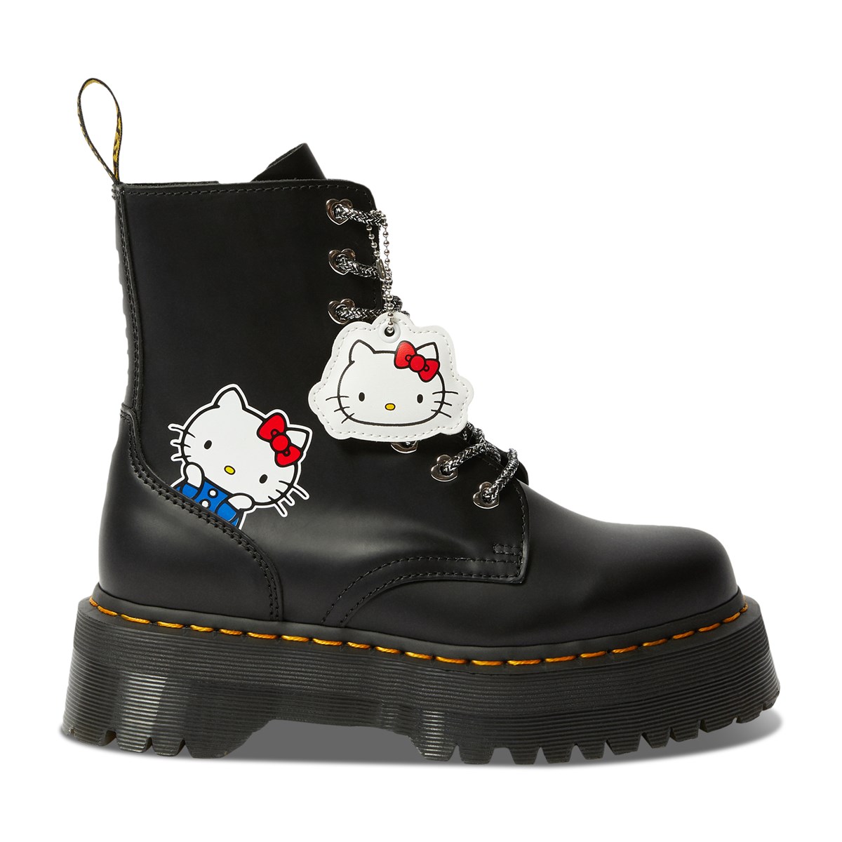  Women s  Jadon Hello  Kitty  Boots  in Black Little Burgundy