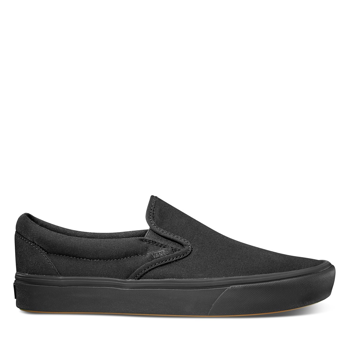 ComfyCush Classic Slip-Ons in All Black
