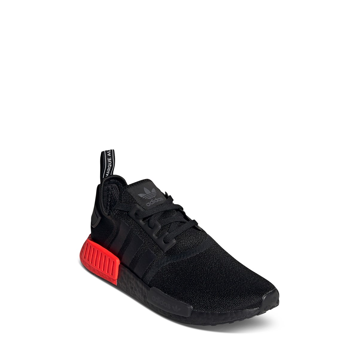 nmd_r1 shoes red and black