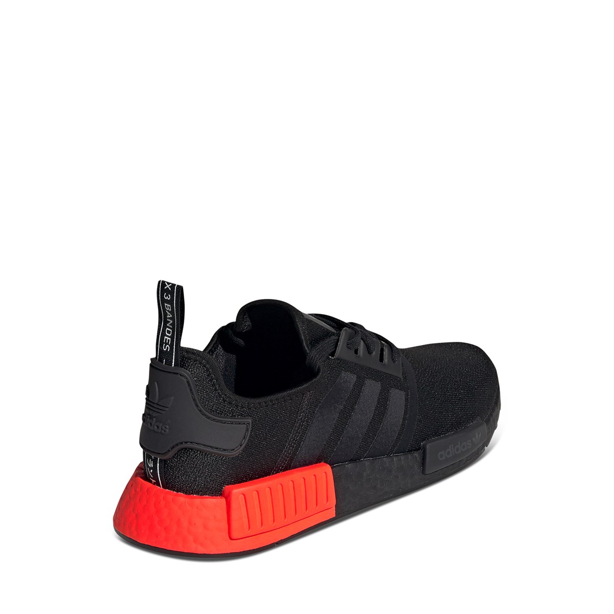 nmd_r1 shoes black and red