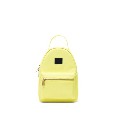 Nova Mini Backpack in Neon Yellow 