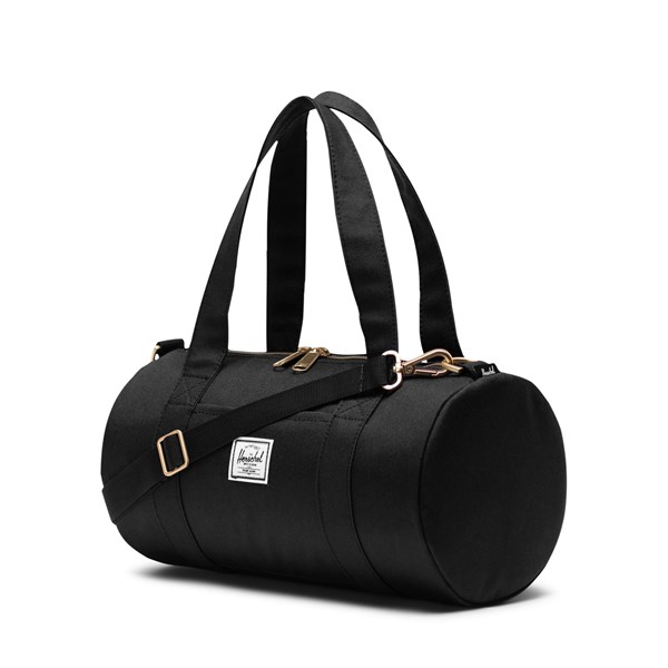 leather mini duffle