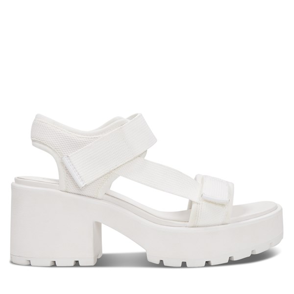 Women's Dioon Heeled Sandals in White | Little Burgundy