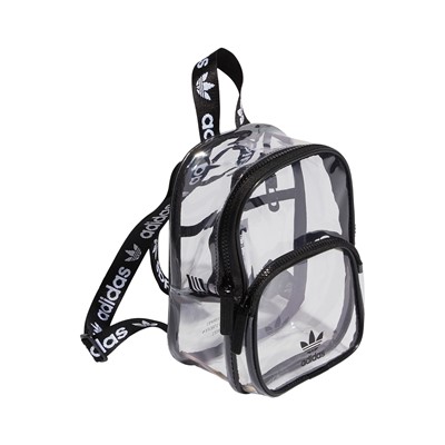 adidas small clear backpack