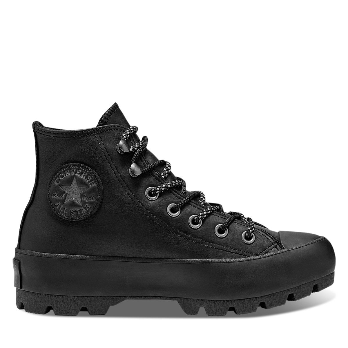 all black converse boots