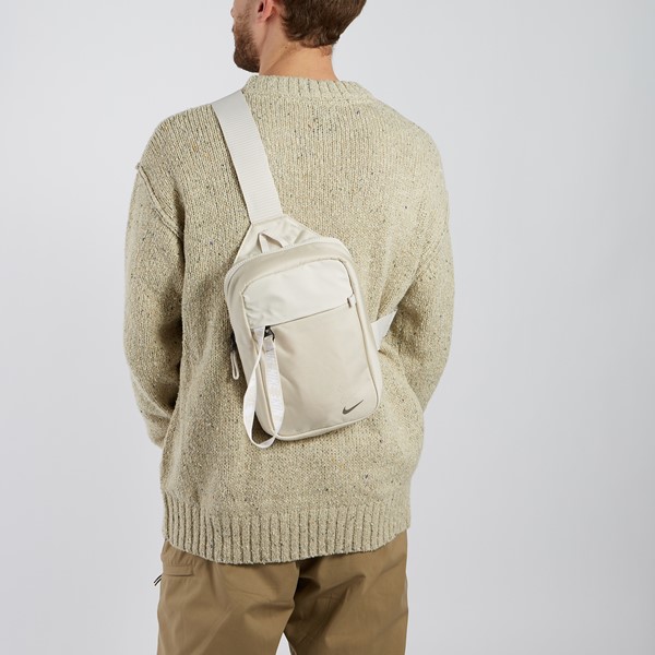 nike beige sling bag
