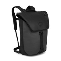 Transporter Flap Backpack in Black