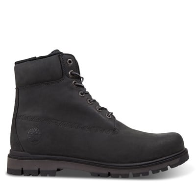 Men's 6-Inch Fur Lined Boots in Black
