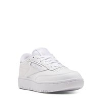 Women's Club C Double Sneakers in White Alternate View