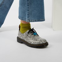Keith Haring x Dr. Martens 1461 Oxford Shoes in White/Black Alternate View
