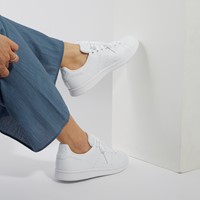 Alternate view of Women's Stan Smith Primegreen Sneakers in White